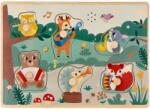 Adam Toys Puzzle sonor cu instrumente Puzzle