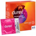 Durex Pleasure Mix Stimulating Condom Pack - 40 bucăți