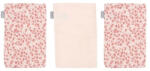  Luma Muszlin törlőkendő bambuszal 3 db - Leopard Pink