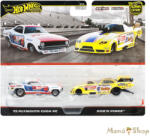 Mattel - Car Culture 2 db -os Pack - '72 Plymouth Cuda FC & Rob'N Pinks (JBL01)