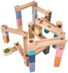 Adam Toys 53 darabos pasztell fa golyópálya