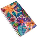 Realsystem Határidőnapló REALSYSTEM SP2 spirál A/6 heti fehér lapos akvarell 2026 (8711-50) - robbitairodaszer