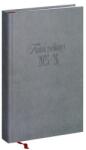 Realsystem Tanítói zsebkönyv REALSYSTEM műbőr A/5 heti szürke 2025-2026 (5317-03)