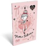 Lizzy card Zsebnaptár LIZZY CARD A/6 heti papírborítós Tiny dancer lovely ballerina 2026 (21714) - robbitairodaszer