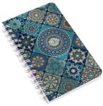 Realsystem Zsebnaptár REALSYSTEM SP3 spirál mini 78x128mm heti fehér lapos mozaik 2026 (8811-52) - robbitairodaszer