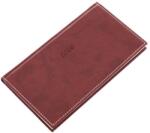 Realsystem Zsebnaptár REALSYSTEM Bolero fekvő sárga lapos barna 2026 (5712-16) - robbitairodaszer