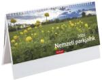 Toptimer Asztali naptár képes TOPTIMER T054 álló fehér lapos Nemzeti park fehér papír táblás 2027 (T542P-00P) - robbitairodaszer