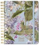 Planall Határidőnapló PLANALL Midi B/6 heti spirálos keményfedelű gumis Lilac 2026 (21570)