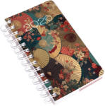 Realsystem Határidőnapló REALSYSTEM SP5 spirál A/6 napi fehér lapos Ernyők 2026 (23_09397)