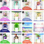 Kalendart Naptár mágneses 220x220 mm 2026 - 9 mintával