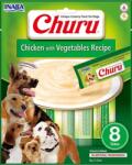Churu Schleck Snack 8 x 14g - Csirke zöldségekkel