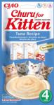 Churu Schleck Snack - Kölyökmacskáknak, 4x14g - Tonhal