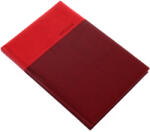 Realsystem Határidőnapló REALSYSTEM Lux B/5 heti fehér lapos piros 2026 (23_0331004)