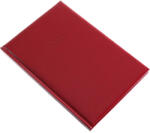 Realsystem Határidőnapló REALSYSTEM Standard B/5 heti fehér lapos bordó 2026 (5611-09) - papir-bolt