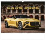 TopTimer Falinaptár TOPTIMER T092 450x315mm fekvő Cars 2026 (T9200-10F) - papir-bolt