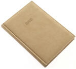 Realsystem Határidőnapló REALSYSTEM Bolero A/5 napi sárga lapos drapp 2026 (5322-46) - papir-bolt