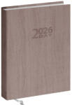 REALSYSTEM Zsebnaptár REALSYSTEM 2 Day B/6 kétnapos álló fehér lapos Drapp 2027 (5441-07) - papir-bolt