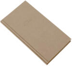 REALSYSTEM Zsebnaptár REALSYSTEM Standard álló fehér lapos drapp 2027 (5811-07) - papir-bolt