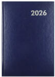 Alisca Határidőnapló ALISCA A/5 napi fehér lapos kék 2026 (250601/K) - papir-bolt