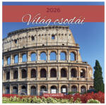 LIZZY CARD Falinaptár LIZZY CARD 300x600mm álló A világ csodái 2026 (21677) - papir-bolt