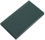 REALSYSTEM Zsebnaptár REALSYSTEM Standard fekvő fehér lapos zöld 2027 (5711-08) - papir-bolt