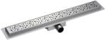 Rigoleinox Rigola dus cu gratar Bubble, integral din inox, lungime 70cm