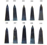  Obelisc din Covelit de Peru Mineral Natural - 48-65 x 11-15 x 11-15 mm - 1 Buc