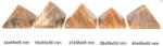  Piramida Piatra Lunii Piersica Minerala Naturala - 38-55 x 59-68 x 59-66 mm - 1 Buc