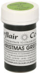 Sugarflair Colours paszta, Christmas zöld, 25g