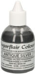 Sugarflair Colours airbrush festék, antik ezüst, 60ml