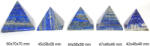  Piramida din Lapis Lazuli Mineral Natural - 42-60 x 46-70 x 46-70 mm - 1 Buc