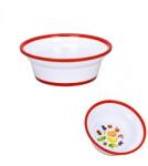 Irak Plastik Kerek tál dekor Liter: 2 L