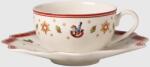 Villeroy & Boch V&B Toy's Delight kávés-teás csésze alátéttel fehér (14-8585-1293)