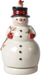 Villeroy & Boch V&B Nostalgic Melody zenélő doboz forgó 15cm, Hóember (14-8640-6303)