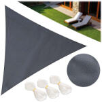 Plonos Háromszögletű ernyővitorla 7m2 Plonos PL-886 szürke (488600)