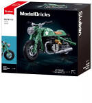 Sluban Model Bricks - Türkiz színű R75MS motor építőjáték készlet (M38-B1133)