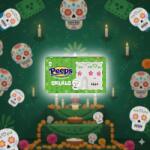 Peeps Marshmallow Skulls 43g - Koponya Pillecukor