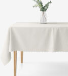 Goldea ünnepi szögletes teflon terítő - tej színű nagy ornamentekkel ékesített 80 x 80 cm