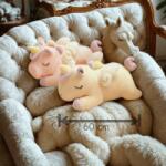 HakoHug Dream-Joon ドリームジュン 60 cm (sárga) plüss unikornis