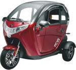 RDB T414 - Tricicleta Electrica cu cabina, tip masina electrica cu 3 roti , viteza max 25km h, 1000W, 2 locuri, baterie 60V 52Ah, autonomie maxima 69km (T414-2)