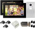 Mentor Kit VideoInterfon WiFi 2 familii Mentor SYKT077B 7 inch FHD 2MP 24V 2 fire Negru (MMDSYKT077B)