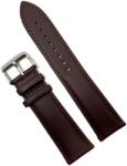  Curea unisex din piele naturală maro, clasică, 18 / 20 / 22 / 24mm WZ1382 (WZ1382)