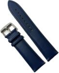  Curea unisex din piele naturală bleumarin, clasică, 18 / 20 / 22 / 24mm WZ1360 (WZ1360)