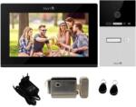 Mentor Kit VideoInterfon WiFi 1 familie Mentor SYKT079B 7 inch AHD 2MP 24V 2 fire Negru (MMDSYKT079B)