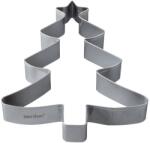 Zenker XL Forma pentru Biscuiti Tannenbaum 2in1 Otel Inoxidabil Argintiu (7719)