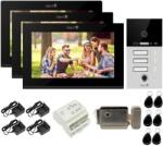 Mentor Kit VideoInterfon WiFi 3 familii Mentor SYKT089B 7 inch AHD 2MP 24V 2 fire 5in1 Negru (MMDSYKT089B)