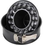 Zenker Forma de copt Zenker Springform O18 cm cu 2 baze Antiaderent Negru Metallic (6506)