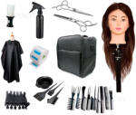 Pauco Set Frizerie Complet cu Geanta Echipata Cap Practica Natural Daiana