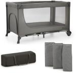 KinderKraft Patut Travel Kinderkraft Joy2, Fara Accesorii, Dark Grey (kljoy02dgr00000)