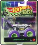 Mattel Hot Wheels Monster Truck Glow In The Dark Masinuta Carbonator Xxl Cu Roti Mov Scara 1 La 64 (mtjfx08_jfx17)